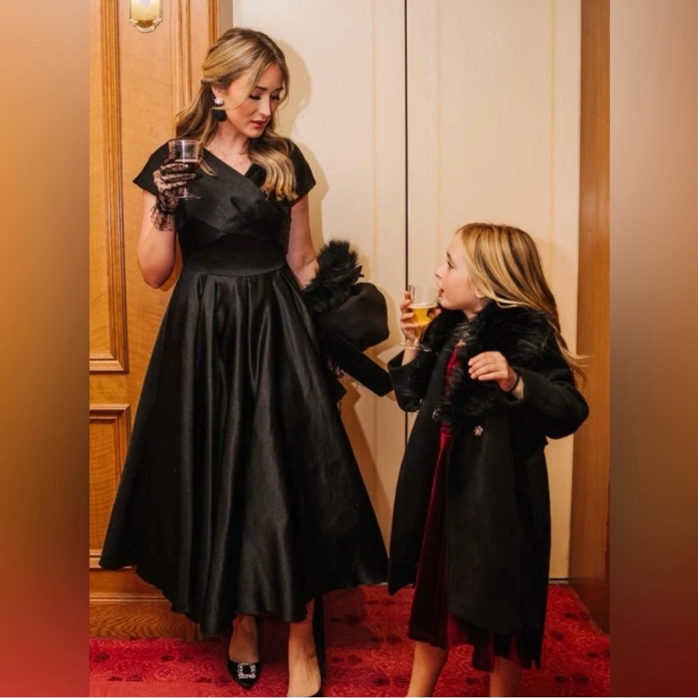 NWT Ivy City Co Black Audrey Dress